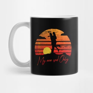 Funny valentines day cute design for couples My one and only Mug